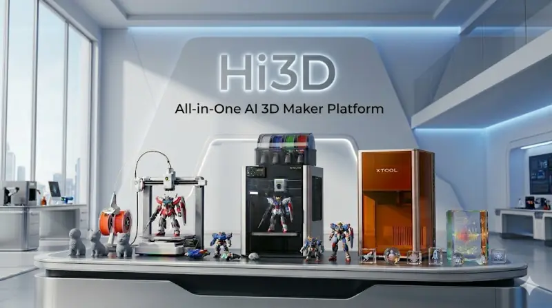 有3D打印机就一定要试试Hi3D：一键搞定所有繁琐切片步骤