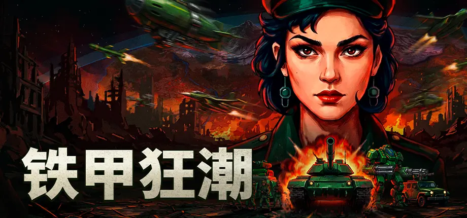 RTS肉鸽自走棋《铁甲狂潮》全新试玩版现已上线!无需微操,指挥钢铁大军浴血废土