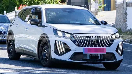 或将于年内亮相 全新标致e-208谍照曝光