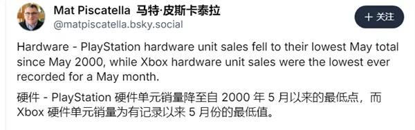美主机市场5月销量暴跌:PS5/Xbox大幅涨价致疲软,Switch 2逆势领跑