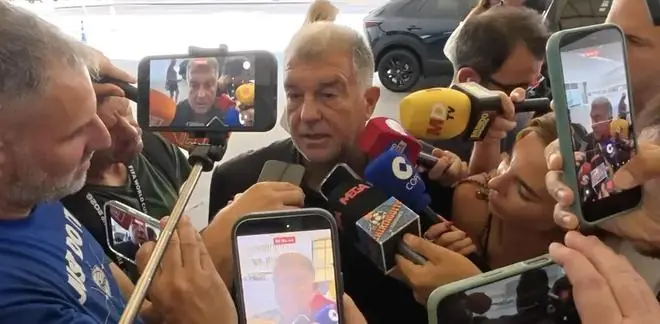 拉波尔塔:拉菲尼亚会留队;我们对阿德耶米加盟感到兴奋