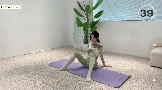 每天 “摇胯” 100 次,骨盆正了,假胯收进去了,双腿又细又直