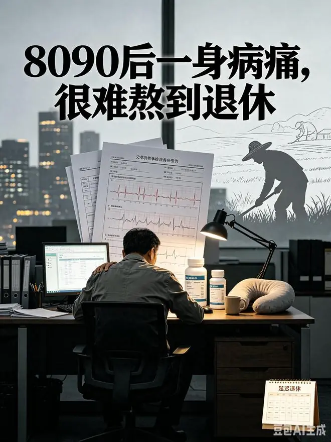 现实太残酷!大批 80、90 后,大概率熬不到正常退休