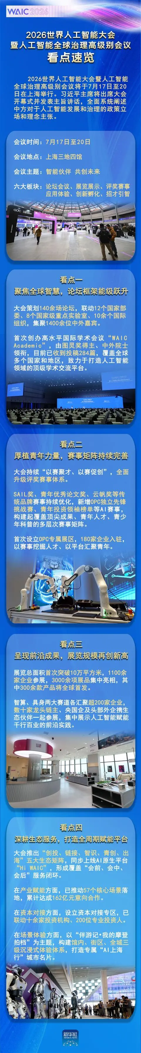 2026世界人工智能大会看点速览