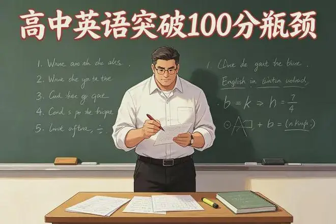 高中英语成绩卡在100分如何突破?一直刷题,却没有明显提分