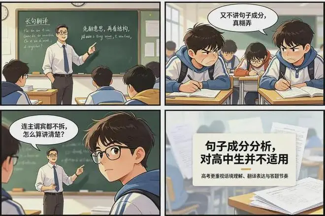 高中英语老师不分析句子成分?掌握长句3要素,你也可以秒杀长句