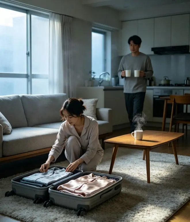 结婚三年妻子总出差,我扮服务生推开房门,她与情夫吓得脸色煞白
