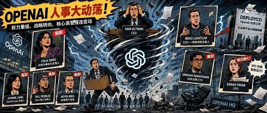 OpenAI乱套了，11员大将集体跑路