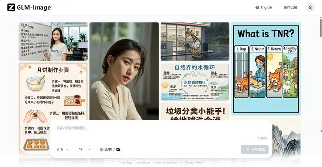 免费无水印还能写汉字!智谱生图功能实测,吊打国外工具