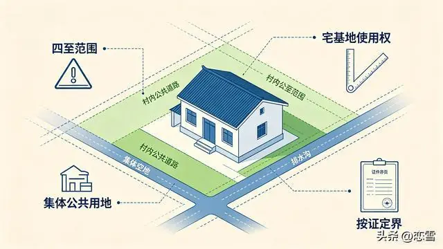 农村宅基地确权定地界:房前屋后空地归属有统一法定标准