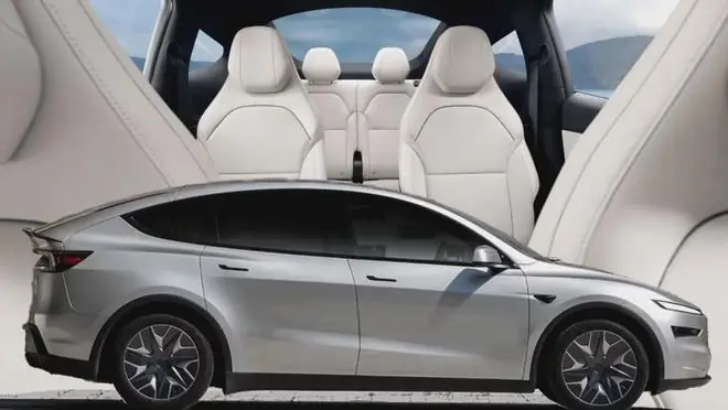 特斯拉Model Y L亮相:轴距拉长150毫米,第三排不再鸡肋