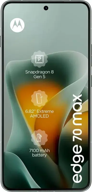摩托罗拉Edge 70 Max手机渲染图曝光:第五代骁龙8处理器